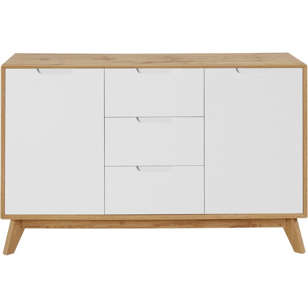 Žema šoninė spintelė natūralios spalvos 120x75 cm Ezra – Støraa