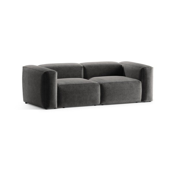 Tamsiai pilkos spalvos sofa 224 cm Bergamo – Cosmopolitan Design-image-2