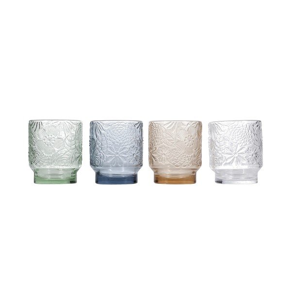 Stiklinės 4 vnt. 300 ml Flora – Salt&Pepper-image-3