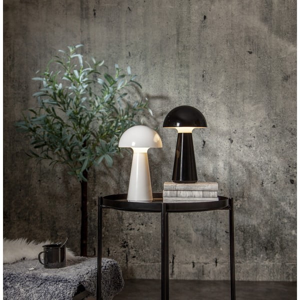 Stalinis šviestuvas juodos spalvos LED su pritemdymo funkcija (aukštis 28 cm) Mushroom – Star Trading-image-3