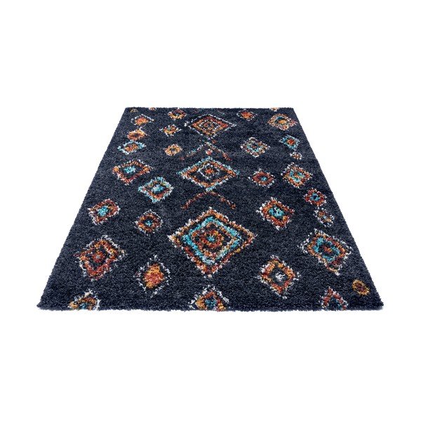 Juodas kilimas Mint Rugs Phoenix, 160 x 230 cm-image-2