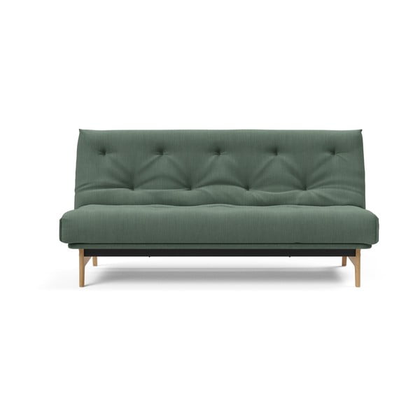 Žalia sofa-lova "Innovation Aslak Elegance Green", 92 x 200 cm