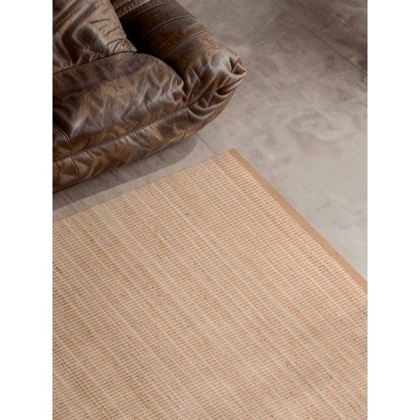 Apverčiamas/rankų darbo natūralios spalvos iš džiuto mišinio kilimas 200x300 cm Birka – Villeroy&Boch-image-1