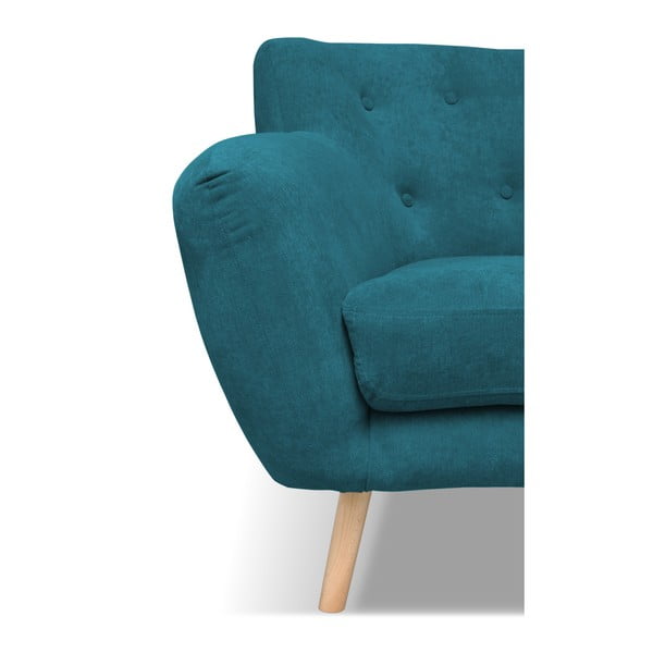 Turkio spalvos sofa Cosmopolitan design London, 192 cm-image-3