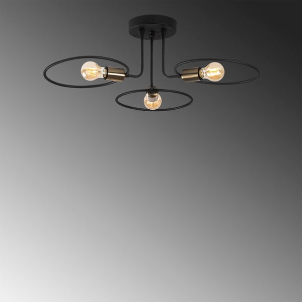 Lubinis šviestuvas juodos spalvos Circle – Opviq lights-image-3