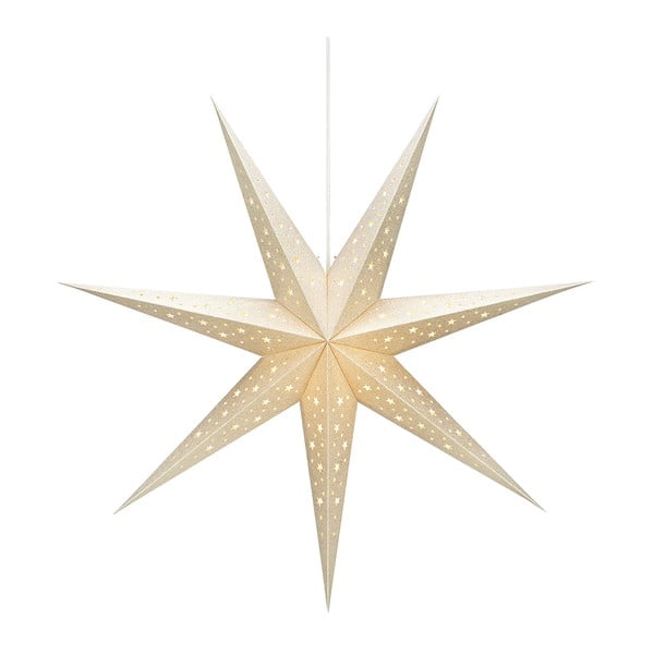 Pakabinama šviečianti Kalėdų dekoracija kreminės spalvos Solvalla – Markslöjd