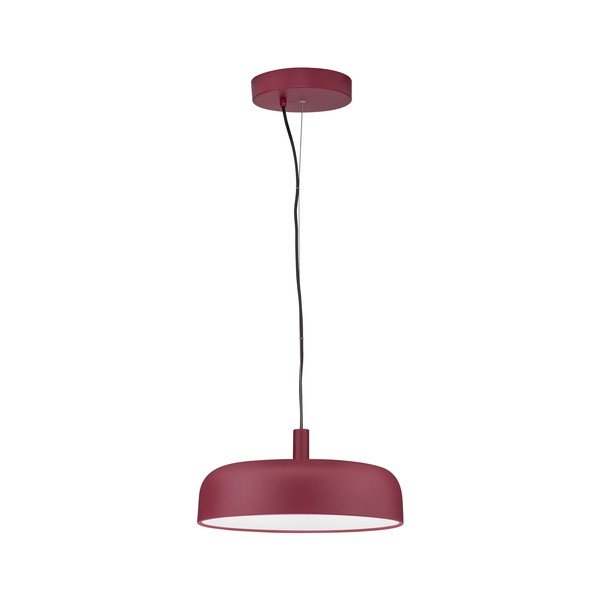 Bordo spalvos iš aliuminio kabantis šviestuvas LED su pritemdymo funkcija ø 40 cm Noelia – Nova Luce