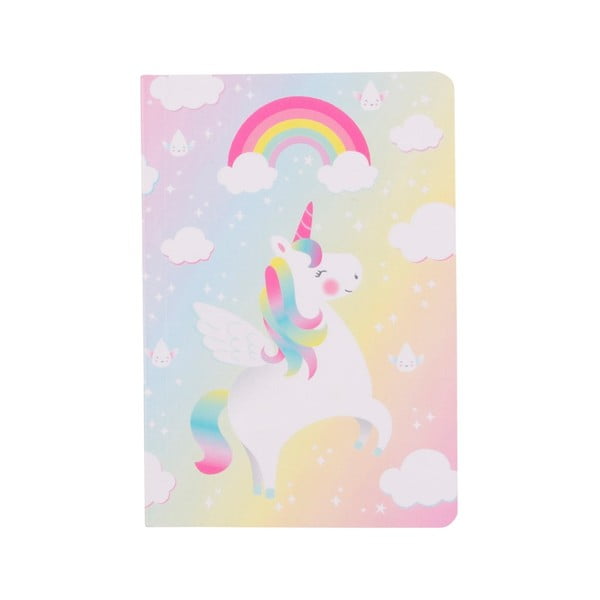 Užrašų knygutė Sass & Belle Rainbow Unicorn