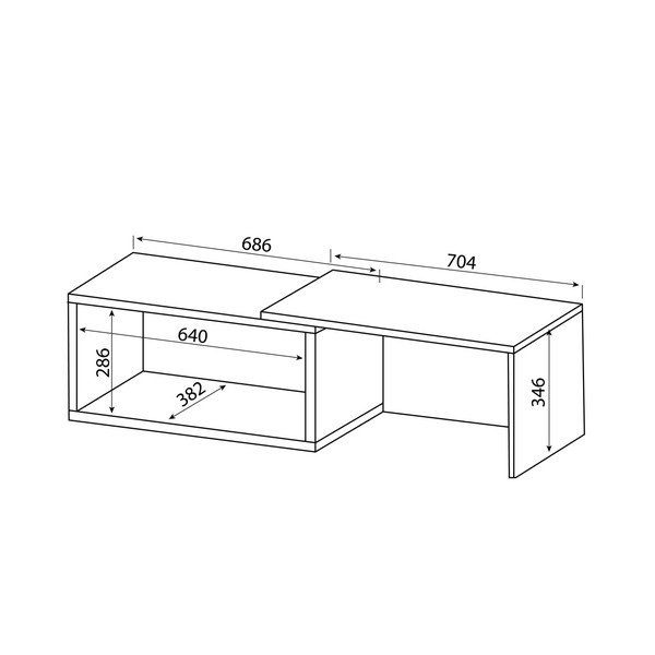 TemaHome "Nina Box" žurnalinis staliukas-image-2