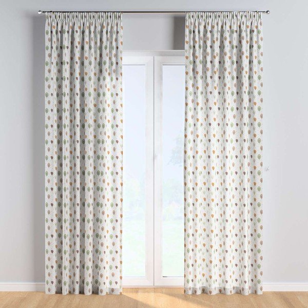 Balta užuolaida 260x130 cm Magic - Yellow Tipi-image-1