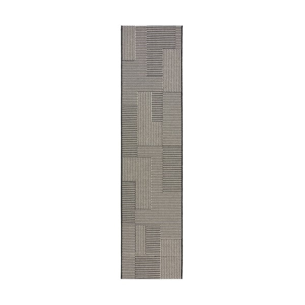 Smėlio spalvos lauko kilimas Flair Rugs Sorrento, 60 x 230 cm