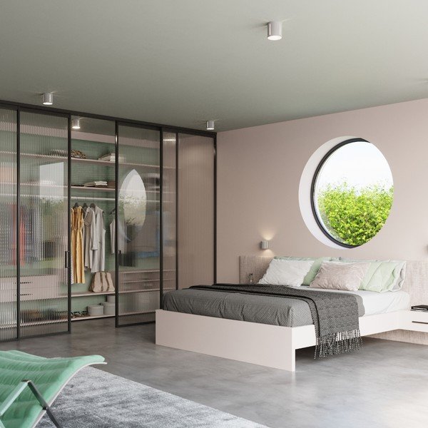 Sieninė lempa pilkos spalvos Vulco – Sollux-image-1