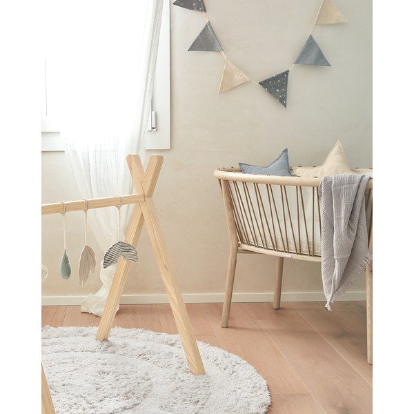 Medvilninis kilimėlis Kave Home Eligia, skersmuo 120 cm-image-2