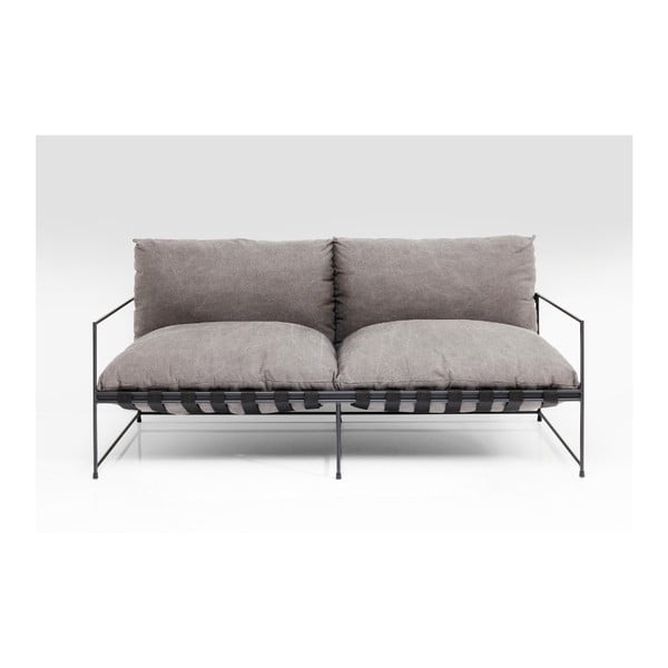 Pilka dvivietė sofa "Kare Design Cornwall-image-1