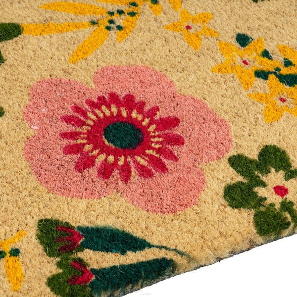 Iš kokoso pluošto grindų kilimėlis 40x60 cm Flora – Casa Selección-image-2