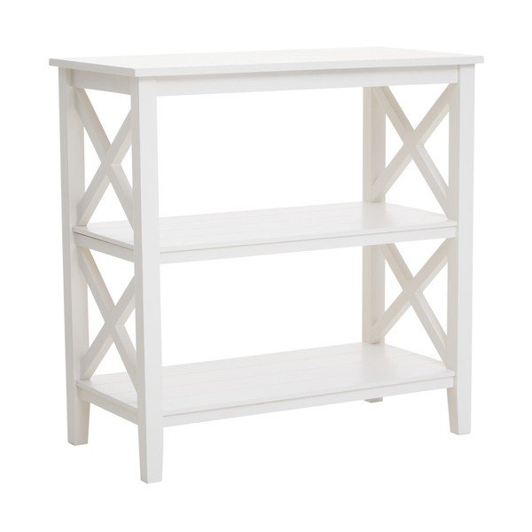 Baltos spalvos iš pušies masyvo pastatoma lentyna 40x81x81 cm Heritage – Premier Housewares