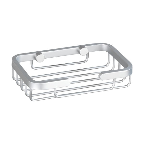 Sidabrinės spalvos sieninis muilo dozatorius Wenko Gomo-image-2