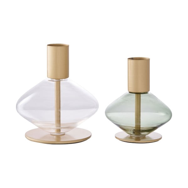 Iš stiklo žvakidės 2 vnt. – House Nordic
