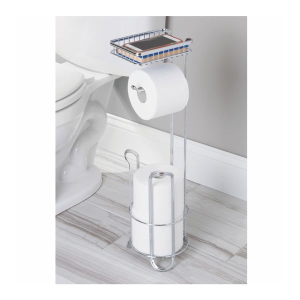 Tualetinio popieriaus laikiklis "InterDesign York Lyra", aukštis 61 cm-image-2