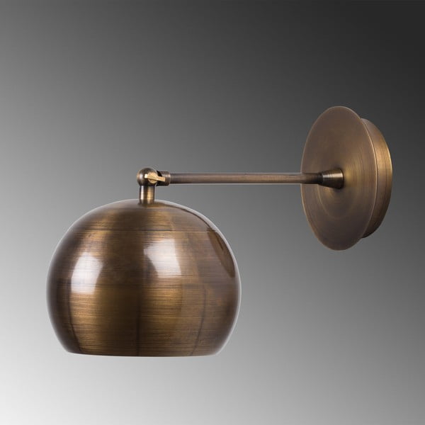 Bronzinės spalvos sieninė lempa ø 15 cm Stiva – Opviq lights-image-4