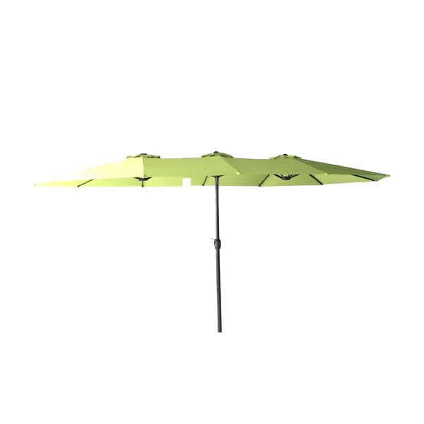 Žalias skėtis 456x270 cm Double - Rojaplast