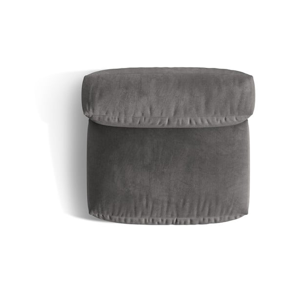 Pilkos spalvos iš velveto modulinė sofos dalis (modulinė) Martina – Micadoni -image-4