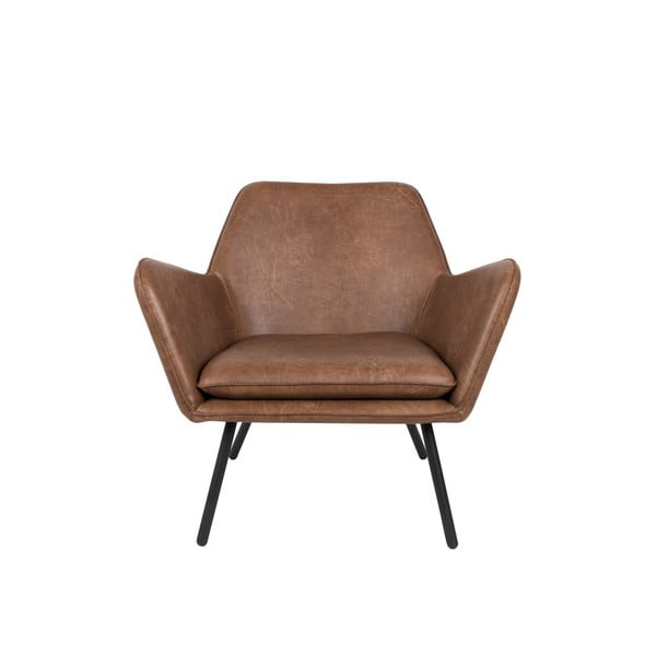 Rudas krėslas White Label Bon-image-2