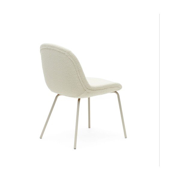 Kreminės spalvos valgomojo kėdė Aimin – Kave Home-image-3