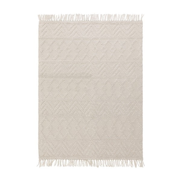 Iš vilnos kilimas kreminės spalvos 120x170 cm Asra – Asiatic Carpets