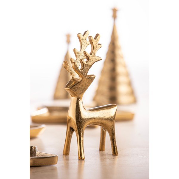 Iš metalo kalėdinė statulėlė (aukštis 11 cm) Noelle Reindeer – Ladelle-image-2