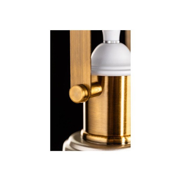 Kabantis šviestuvas sidabrinės spalvos ø 22 cm su metaliniu gaubtu Zenit – GTV-image-3