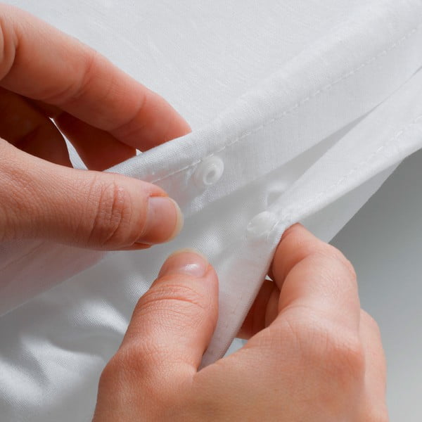 Iš medvilnės viengulė patalynė antracito spalvos 140x200 cm Lina – douceur d'intérieur-image-1