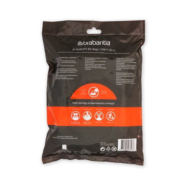 Šiukšlių maišai 40 vnt. 20 l PerfectFit Y – Brabantia-image-4
