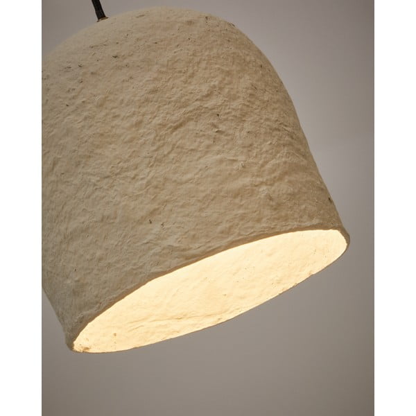Kabantis šviestuvas baltos spalvos ø 25 cm Calvia – Kave Home-image-2
