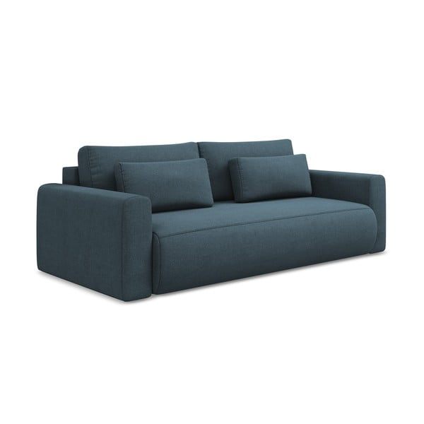 Mėlynos spalvos sulankstoma/su sandėliavimo vieta sofa 238 cm Kapua – Makamii-image-3