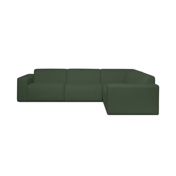 Tamsiai žalia kampinė sofa (dešinysis kampas) Roxy - Scandic
