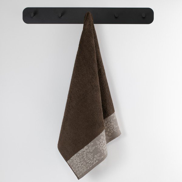 Rankšluostis iš frote audinio rudos spalvos 50x90 cm Crea – AmeliaHome-image-1