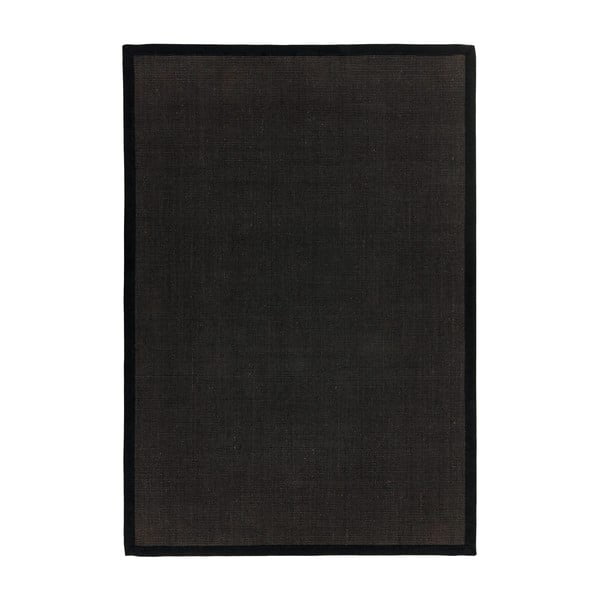 Juodas kilimas 180x120 cm Sisal - Asiatic Carpets