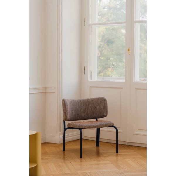 Rudos spalvos krėslas Kei – noo.ma-image-1