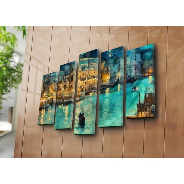 Paveikslai 5 vnt. rinkinyje Venice - Wallity-image-3