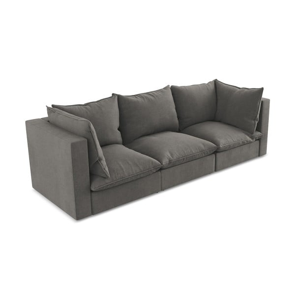 Tamsiai pilkos spalvos sofa 255 cm Manao – Makamii-image-4