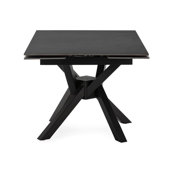 Prailginamas valgomojo stalas su papildomu stalviršiu su akmens stalviršiu 90x150 cm Arlene – Marckeric-image-3