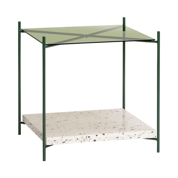 Iš stiklo šoninis stalas 42x42 cm Niche – Hübsch