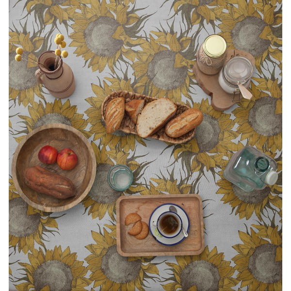 Staltiesė Couture lino Saulėgrąža, 140 x 200 cm-image-3