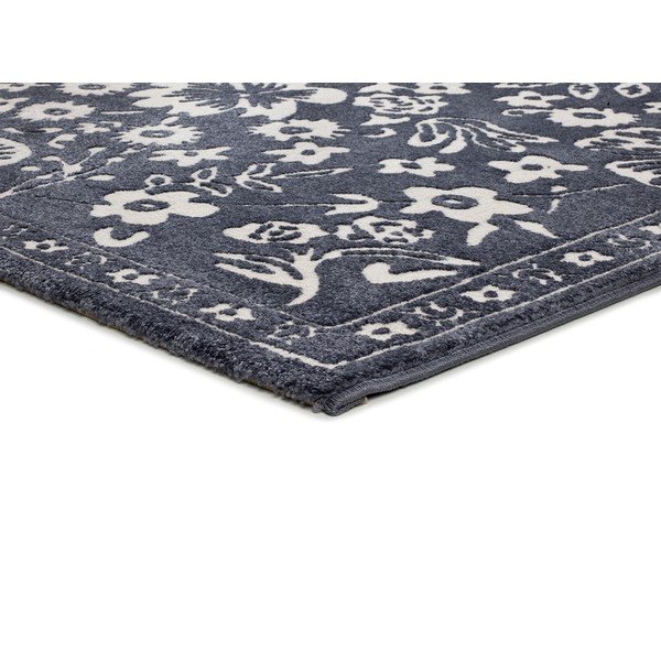 Tamsiai mėlynos spalvos kilimas 80x150 cm Amara – Universal-image-2