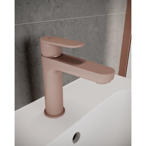 Kriauklei čiaupas šviesiai rožinės spalvos Cerafine O – Ideal Standard-image-1