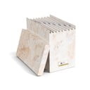 Iš kartono biuro organizatorius dokumentams Johan Paper Laminate – Bigso