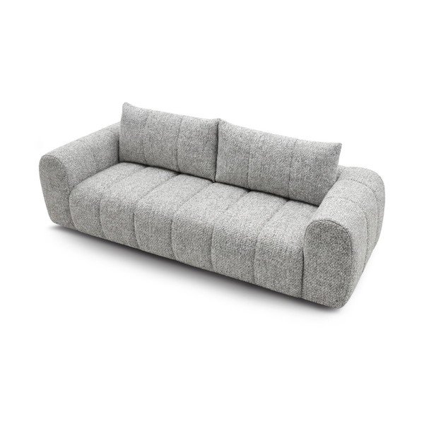 Šviesiai pilkos spalvos sofa 242 cm Nesty – Bobochic Paris-image-4