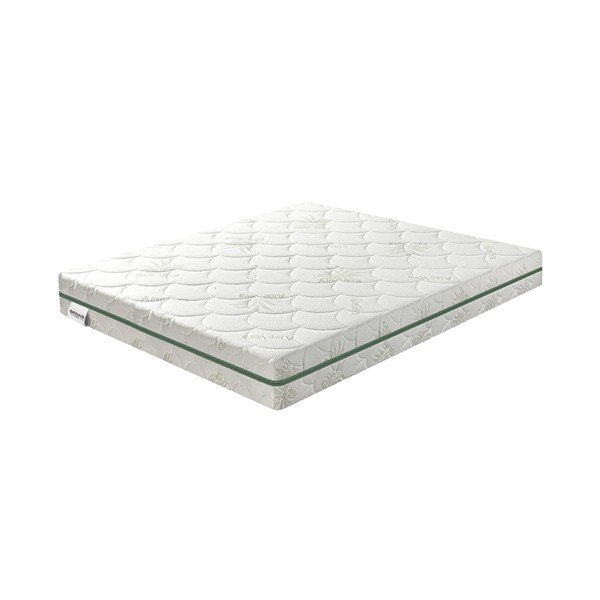 Kietas / vidutinio kietumo putų dvipusis čiužinys 160x200 cm BonRelax HR VISCO - BENAB