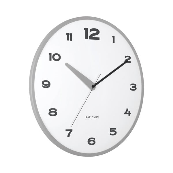 Sieninis laikrodis ø 40 cm Brisk Dome – Karlsson-image-2